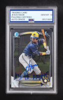 Jesus Made Signed 2025 Bowman Chrome Prospects #BCP50 RC Inscribed "My 1st Bowman" (PSA | Auto Grade PSA 10) at PristineAuction.com