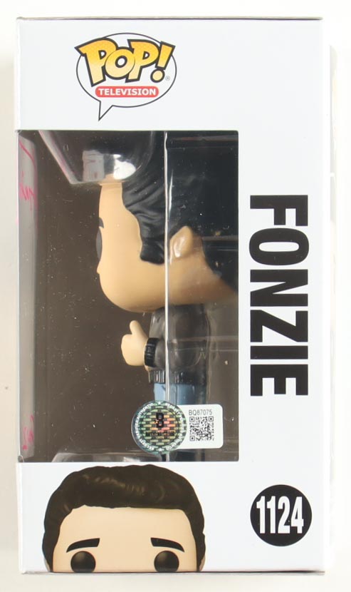 Henry Winkler Signed "Happy Days" #1124 Fonzie Funko Pop! Vinyl Figure Inscribed "Fonz" (Beckett) at PristineAuction.com Henry Winkler Signed "Happy Days" #1124 Fonzie Funko Pop! Vinyl Figure Inscribed "Fonz" (Beckett) at PristineAuction.com