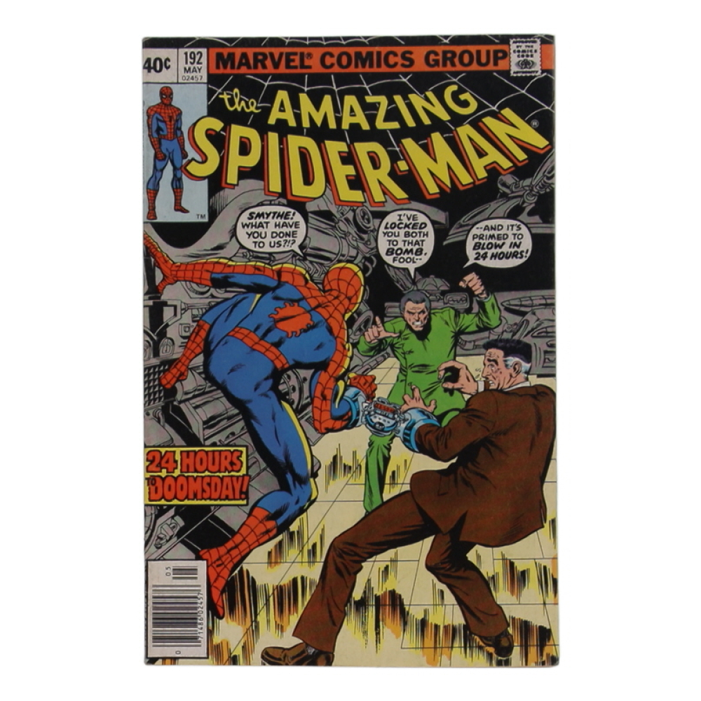 1979 "The Amazing Spider-Man" Issue #192 Marvel Comic Book at PristineAuction.com 1979 "The Amazing Spider-Man" Issue #192 Marvel Comic Book at PristineAuction.com