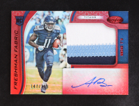 A.J. Brown 2019 Panini Certified Freshman Fabric JSY Mirror Red Autographs #209 RC #147/199 at PristineAuction.com