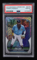 Junior Caminero 2023 Bowman Chrome Mega Box Prospects #BCP61 RC (PSA 10) at PristineAuction.com