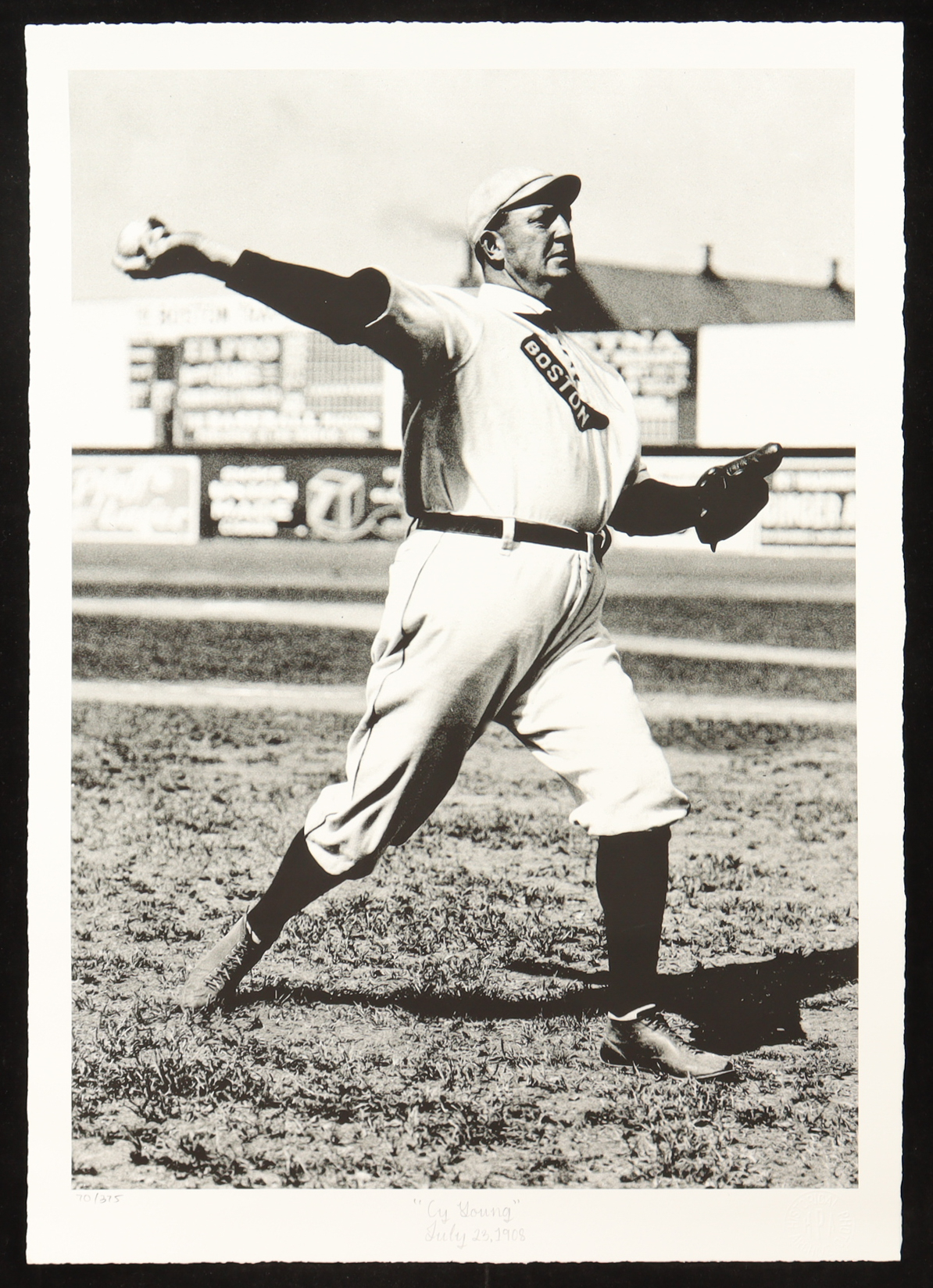 Historical Photo Archive - Cy Young "Cy Young" Limited Edition 16.5x22 Fine Art Giclee on Paper #70/375 at PristineAuction.com Historical Photo Archive - Cy Young "Cy Young" Limited Edition 16.5x22 Fine Art Giclee on Paper #70/375 at PristineAuction.com