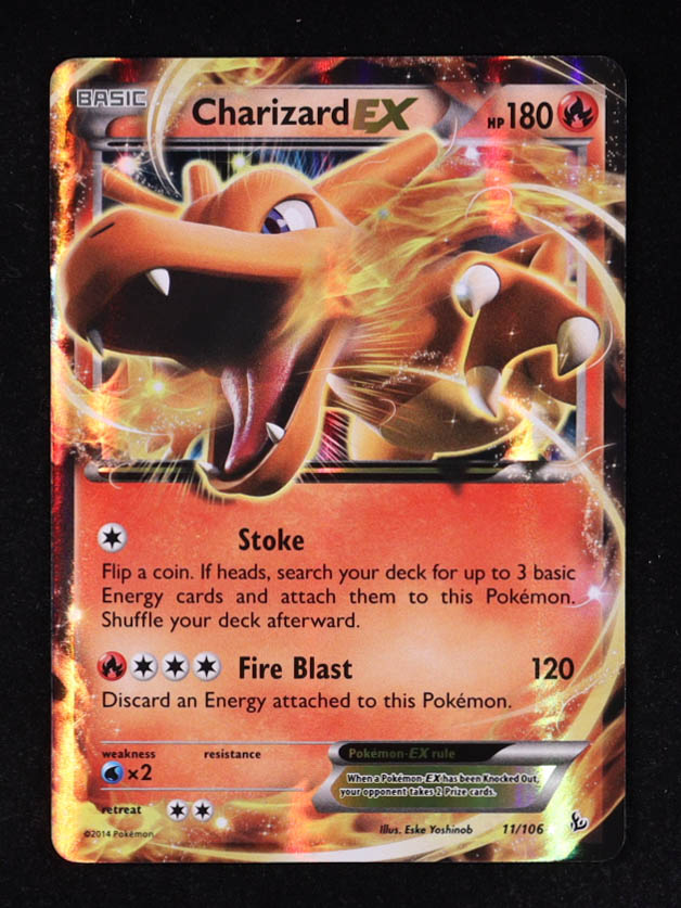 Charizard EX 2014 Pokemon XY Flashfire #11 Holo at PristineAuction.com Charizard EX 2014 Pokemon XY Flashfire #11 Holo at PristineAuction.com