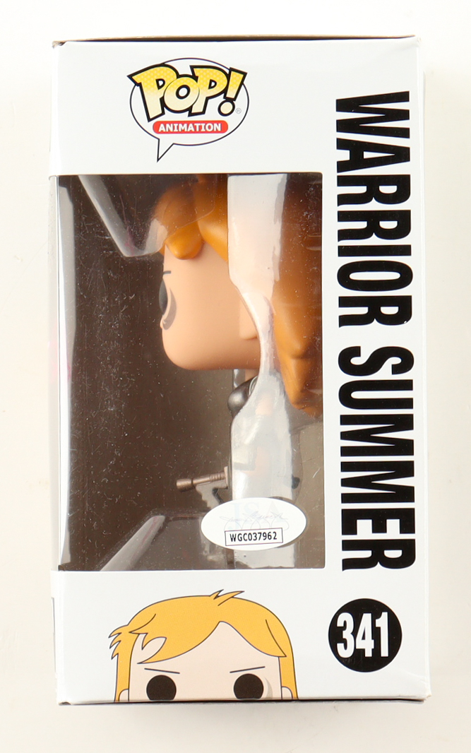 Spencer Grammer Signed Rick and Morty #341 Warrior Summer Funko Pop! Vinyl Figure (JSA) at PristineAuction.com Spencer Grammer Signed Rick and Morty #341 Warrior Summer Funko Pop! Vinyl Figure (JSA) at PristineAuction.com