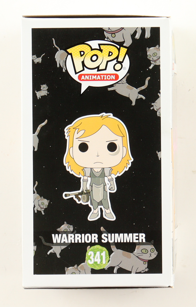 Spencer Grammer Signed Rick and Morty #341 Warrior Summer Funko Pop! Vinyl Figure (JSA) at PristineAuction.com Spencer Grammer Signed Rick and Morty #341 Warrior Summer Funko Pop! Vinyl Figure (JSA) at PristineAuction.com