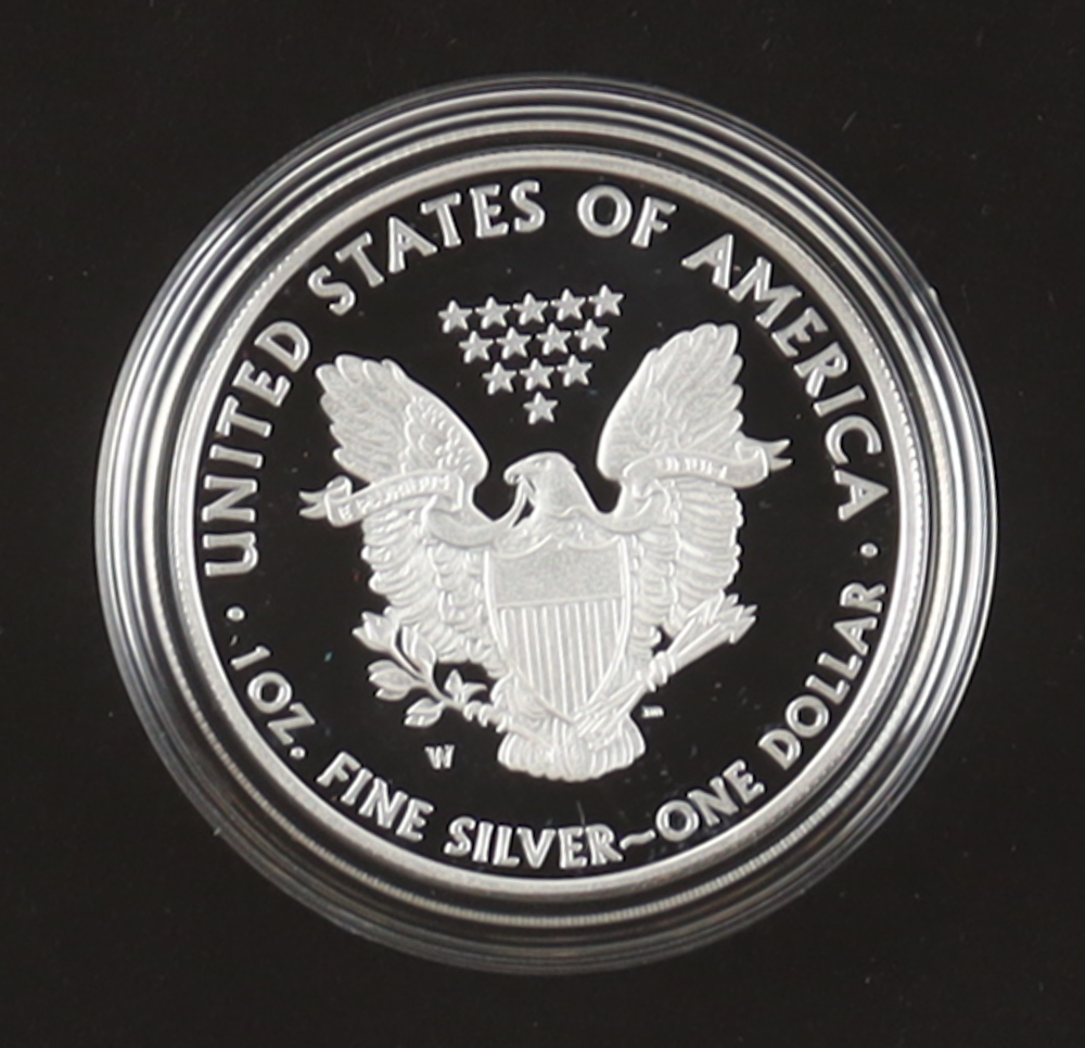 2010-W 1oz Silver American Eagle $1 One Dollar Coin at PristineAuction.com 2010-W 1oz Silver American Eagle $1 One Dollar Coin at PristineAuction.com