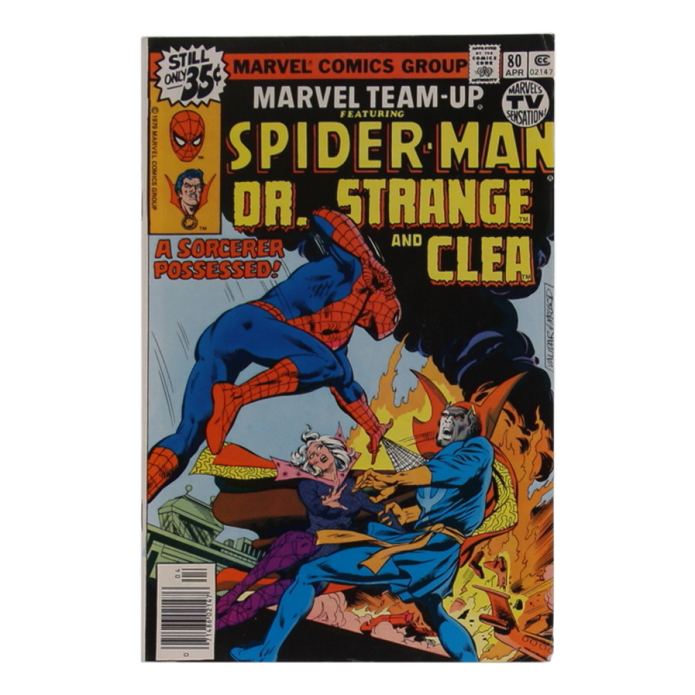 1979 "Marvel Team-Up" Issue #80 Marvel Comic Book at PristineAuction.com