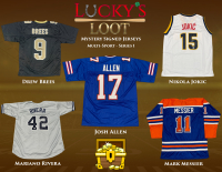 Lucky's Loot Mystery Signed Jersey Multi-Sport Edition Series 1 Mystery Box at PristineAuction.com