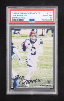 Joe Burrow 2020 Panini Luminance CHRONICLES #201 RC (PSA 10) at PristineAuction.com