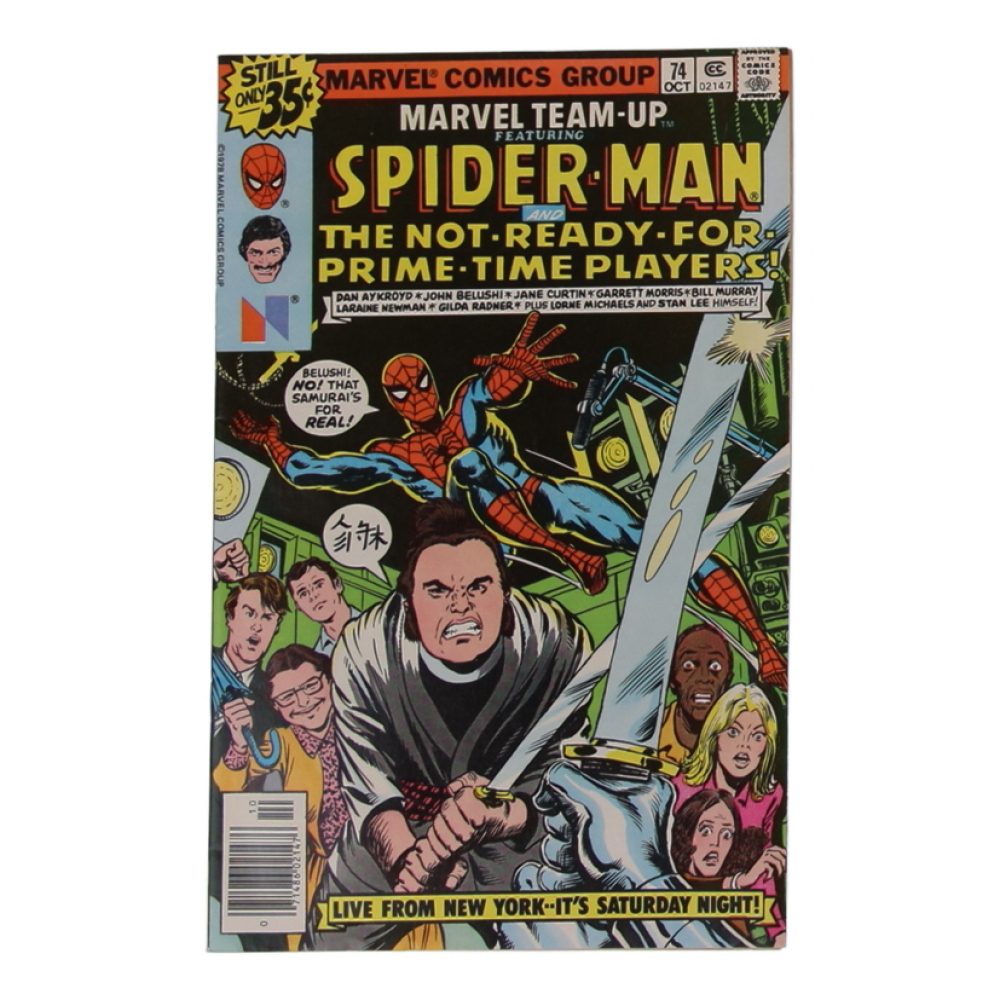 1978 "Marvel Team-Up" Issue #74 Marvel Comic Book at PristineAuction.com 1978 "Marvel Team-Up" Issue #74 Marvel Comic Book at PristineAuction.com