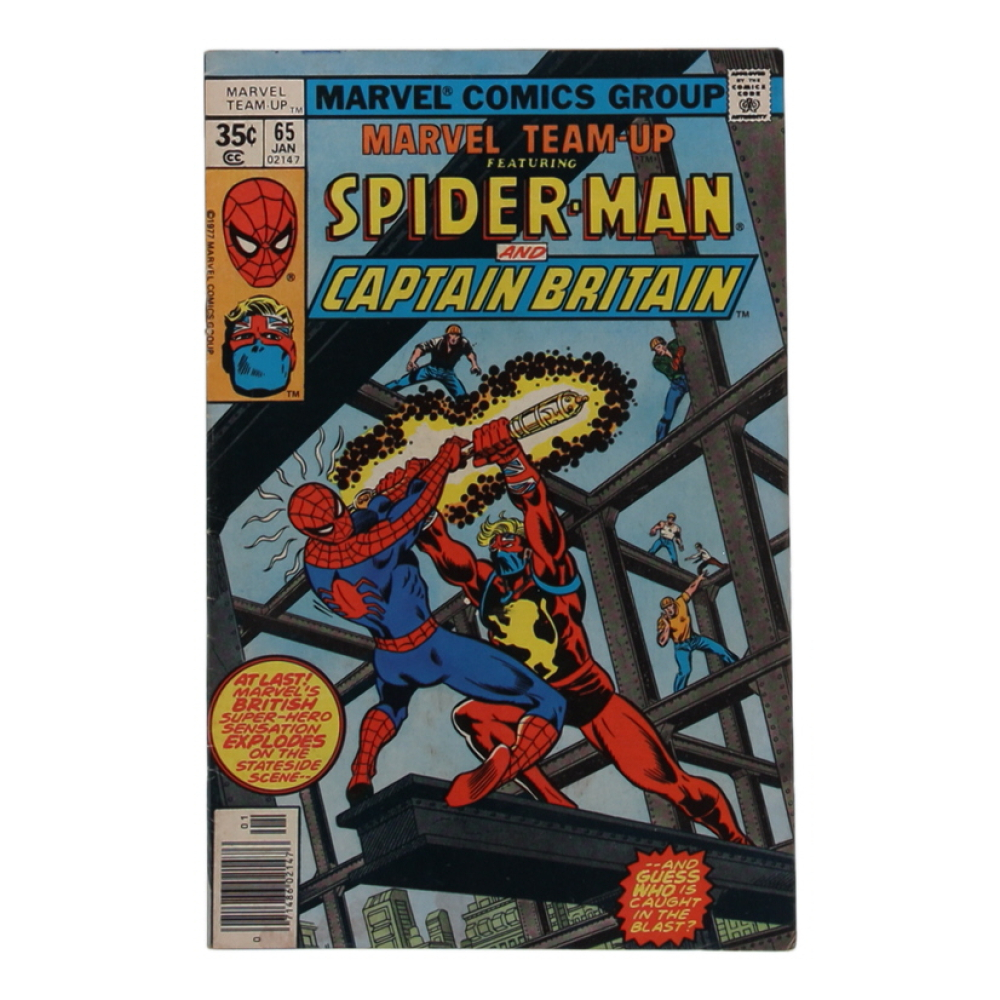 1978 "Marvel Team-Up" Issue #65 Marvel Comic Book at PristineAuction.com 1978 "Marvel Team-Up" Issue #65 Marvel Comic Book at PristineAuction.com