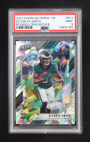 DeVonta Smith 2022 Panini National Convention VIP Rookies Cracked Ice #RC3 #74/99 RC (PSA 9) at PristineAuction.com