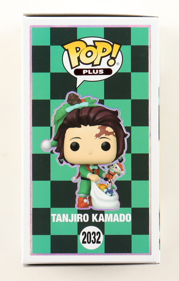 Zach Aguilar Signed Demon Slayer #2032 Tanjiro Kamado Funko Pop! Vinyl Figure Inscribed "Tanjiro" (JSA) at PristineAuction.com Zach Aguilar Signed Demon Slayer #2032 Tanjiro Kamado Funko Pop! Vinyl Figure Inscribed "Tanjiro" (JSA) at PristineAuction.com