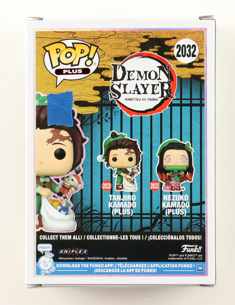 Zach Aguilar Signed Demon Slayer #2032 Tanjiro Kamado Funko Pop! Vinyl Figure Inscribed "Tanjiro" (JSA) at PristineAuction.com Zach Aguilar Signed Demon Slayer #2032 Tanjiro Kamado Funko Pop! Vinyl Figure Inscribed "Tanjiro" (JSA) at PristineAuction.com