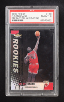 Elton Brand 1999-00 Finest Refractors #110 RC (PSA 8) at PristineAuction.com