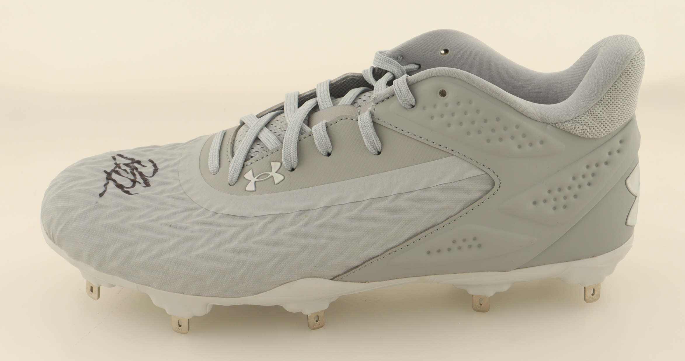 Pete Crow Armstrong Signed Under Armour Baseball Cleat (JSA) at PristineAuction.com Pete Crow Armstrong Signed Under Armour Baseball Cleat (JSA) at PristineAuction.com