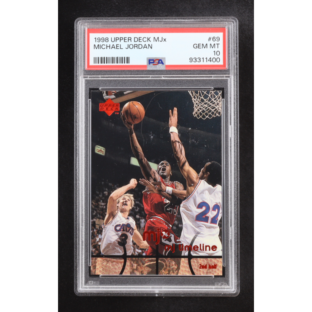 Michael Jordan 1998 Upper Deck MJx #69 (PSA 10) at PristineAuction.com