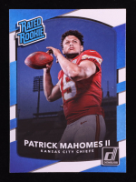 Patrick Mahomes II 2017 Panini Donruss Rated Rookie #327 RC at PristineAuction.com