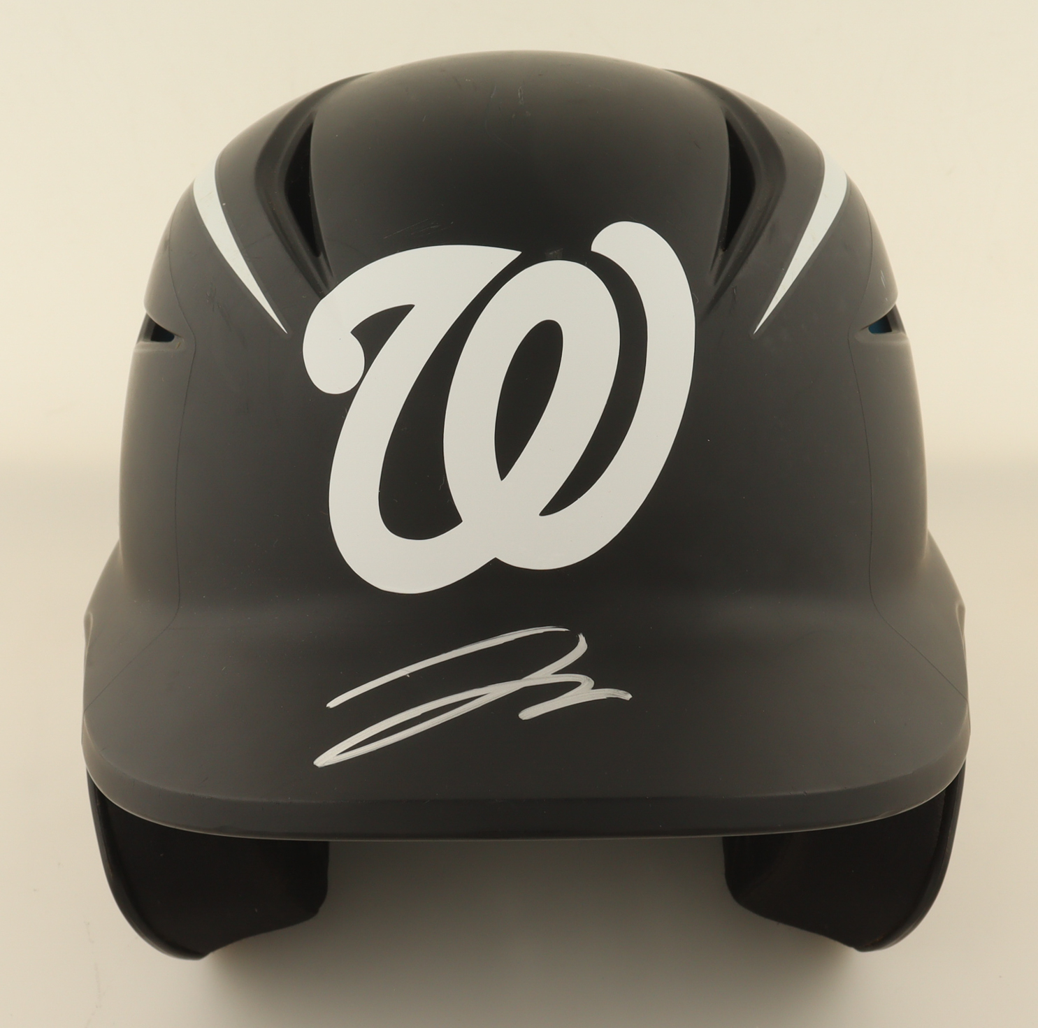 James Wood Signed Nationals Game-Used Full-Size Batting Helmet (PSA) at PristineAuction.com James Wood Signed Nationals Game-Used Full-Size Batting Helmet (PSA) at PristineAuction.com