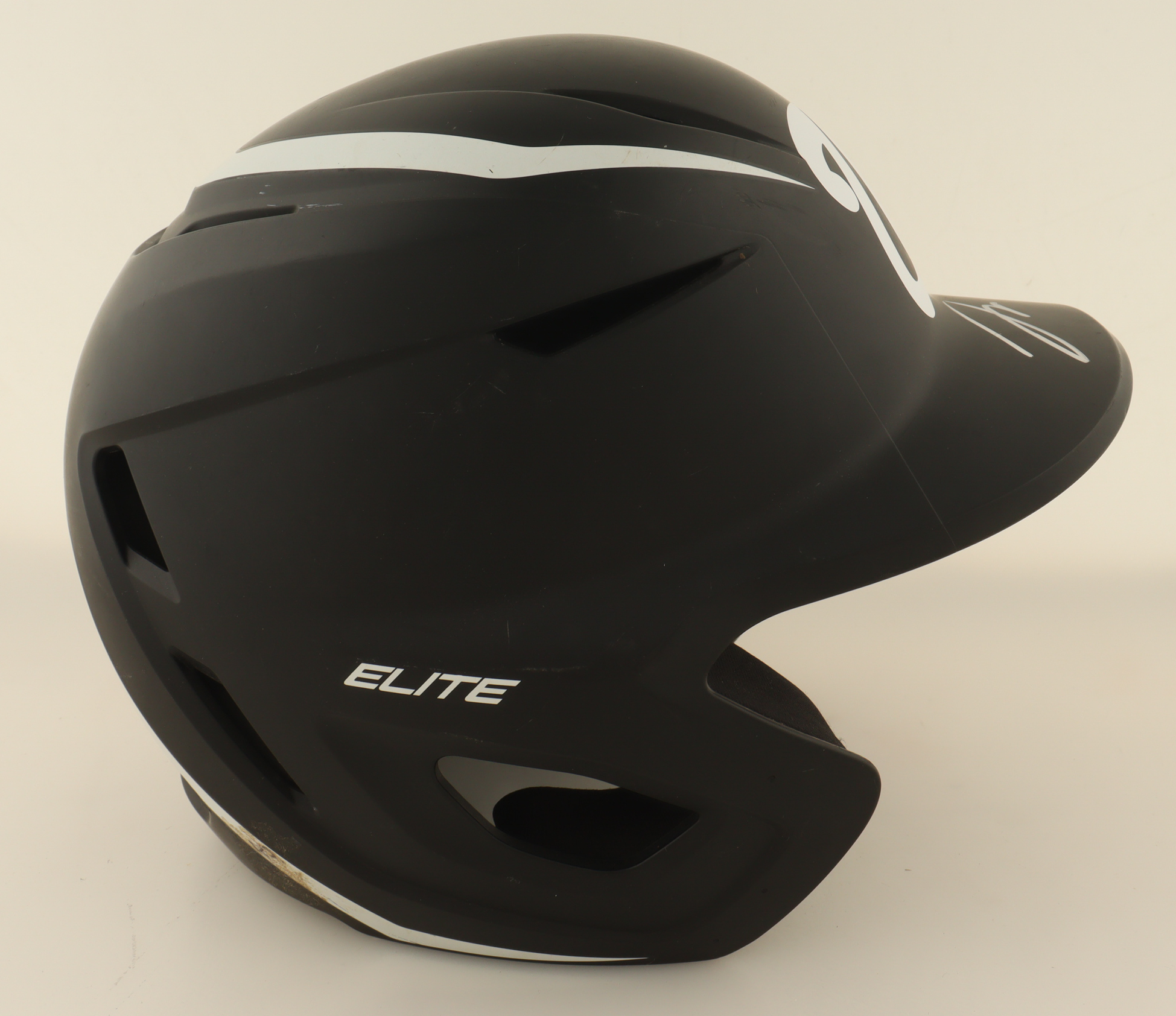 James Wood Signed Nationals Game-Used Full-Size Batting Helmet (PSA) at PristineAuction.com James Wood Signed Nationals Game-Used Full-Size Batting Helmet (PSA) at PristineAuction.com