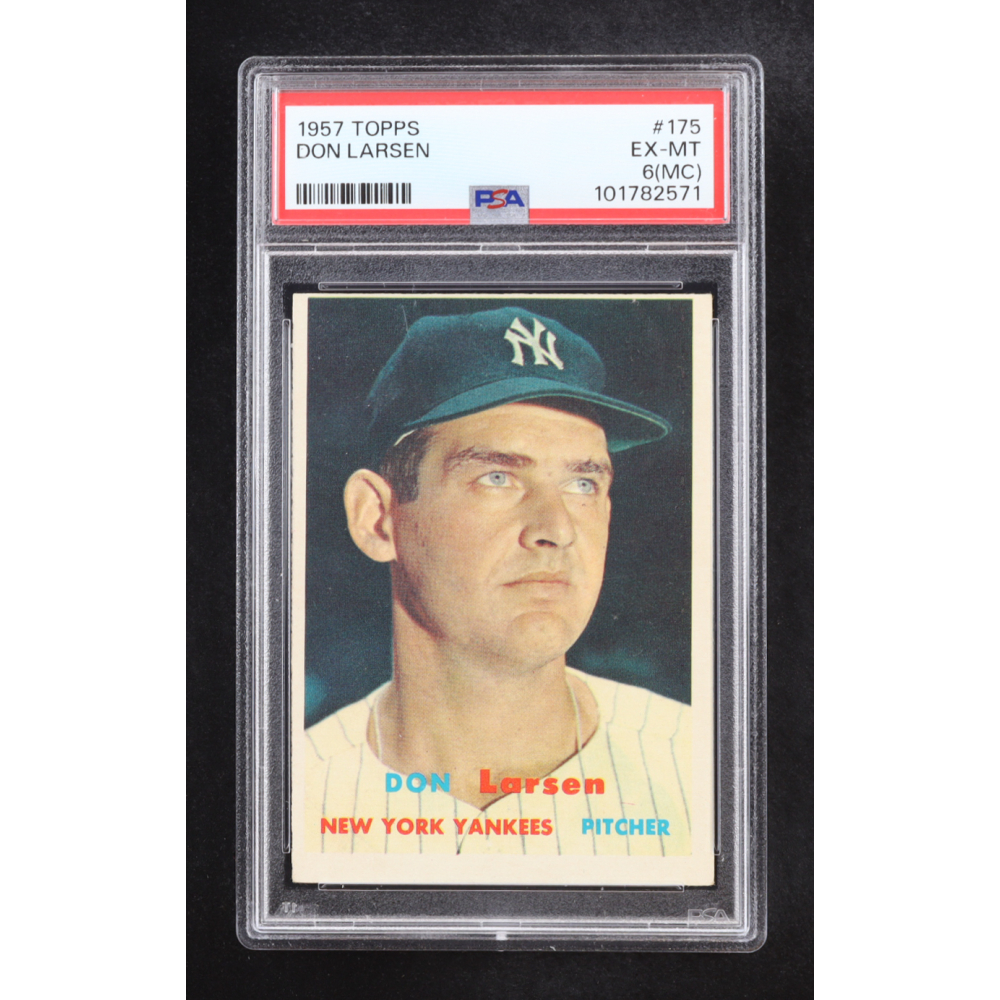 Don Larsen 1957 Topps #175 (PSA 6) (MC) at PristineAuction.com