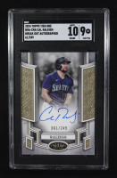 Cal Raleigh 2024 Topps Tier One Break Out Autographs #BOA-CRA 61/249 (SGC 9/ Auto 10) at PristineAuction.com
