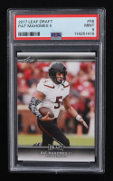 Patrick Mahomes II 2017 Leaf Draft #56 RC (PSA 9) at PristineAuction.com