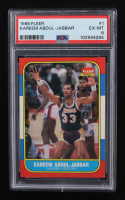 Kareem Abdul-Jabbar 1986-87 Fleer #1 (PSA 6) at PristineAuction.com