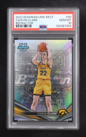 Caitlin Clark 2022 Bowman University Best Refractor #50 RC (PSA 10) at PristineAuction.com