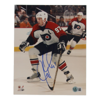 Jeremy Roenick Signed Flyers 8x10 Photo (Beckett) at PristineAuction.com