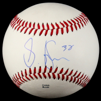 Steven Kwan Signed OML Baseball (JSA) at PristineAuction.com