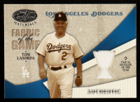 Tommy Lasorda 2004 Leaf Certified Materials Fabric of the Game Reward #61 Jersey #36/50 at PristineAuction.com