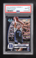 Cooper Flagg 2024 Bowman Chrome University Black Wave #16 RC (PSA 10) at PristineAuction.com