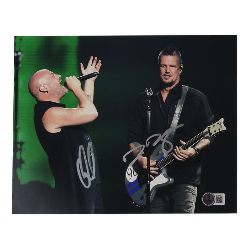 David Draiman & Dan Donegan Signed "Disturbed" 8x10 Photo (Beckett) at PristineAuction.com David Draiman & Dan Donegan Signed "Disturbed" 8x10 Photo (Beckett) at PristineAuction.com
