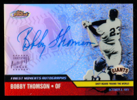 Bobby Thomson 2002 Finest Moments Autographs #FMABT at PristineAuction.com