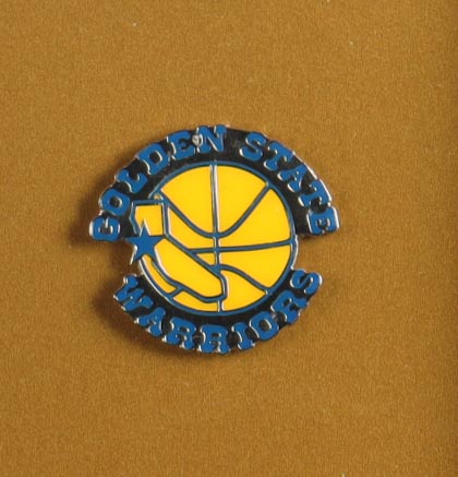 Stephen Curry Signed Custom Framed Jersey Display with (4) NBA Finals Pins & (2) Metal Team Logo Emblems (JSA) at PristineAuction.com Stephen Curry Signed Custom Framed Jersey Display with (4) NBA Finals Pins & (2) Metal Team Logo Emblems (JSA) at PristineAuction.com