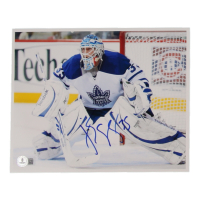 Jean-Sébastien Giguère Signed Maple Leafs 8x10 Photo (Beckett) at PristineAuction.com