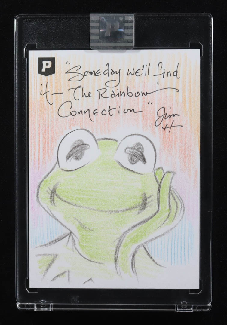 Kermit The Frog | The Muppets | Original Art Sketch Card by Guy Gilchrist (1/1 Original Art) at PristineAuction.com Kermit The Frog | The Muppets | Original Art Sketch Card by Guy Gilchrist (1/1 Original Art) at PristineAuction.com