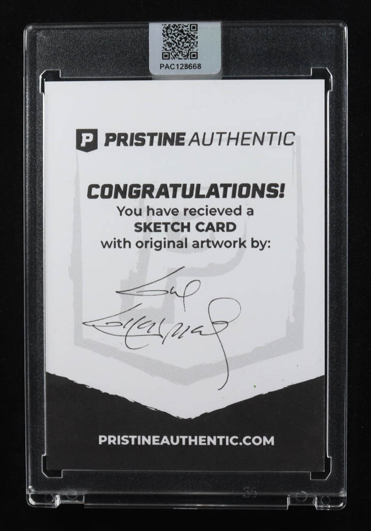 Kermit The Frog | The Muppets | Original Art Sketch Card by Guy Gilchrist (1/1 Original Art) at PristineAuction.com Kermit The Frog | The Muppets | Original Art Sketch Card by Guy Gilchrist (1/1 Original Art) at PristineAuction.com