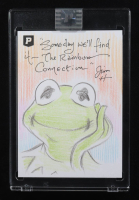 Kermit The Frog | The Muppets | Original Art Sketch Card by Guy Gilchrist (1/1 Original Art) at PristineAuction.com