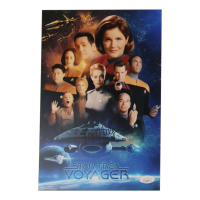 Kate Mulgrew Signed "Star Trek: Voyager" 8x12 Poster (JSA) at PristineAuction.com