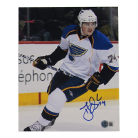T.J. Oshie Signed Blues 8x10 Photo (Beckett) at PristineAuction.com