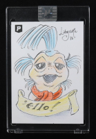 The Worm | Labyrinth | Original Art Sketch Card by Guy Gilchrist (1/1 Original Art) at PristineAuction.com