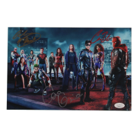 Alan Ritchson, Curran Walters, & Conor Leslie Signed "Titans" 8x12 Poster (JSA) at PristineAuction.com