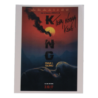 Terry Notary Signed "Kong: Skull Island" 8.5x11 Poster Inscribed "Kong" (JSA) at PristineAuction.com
