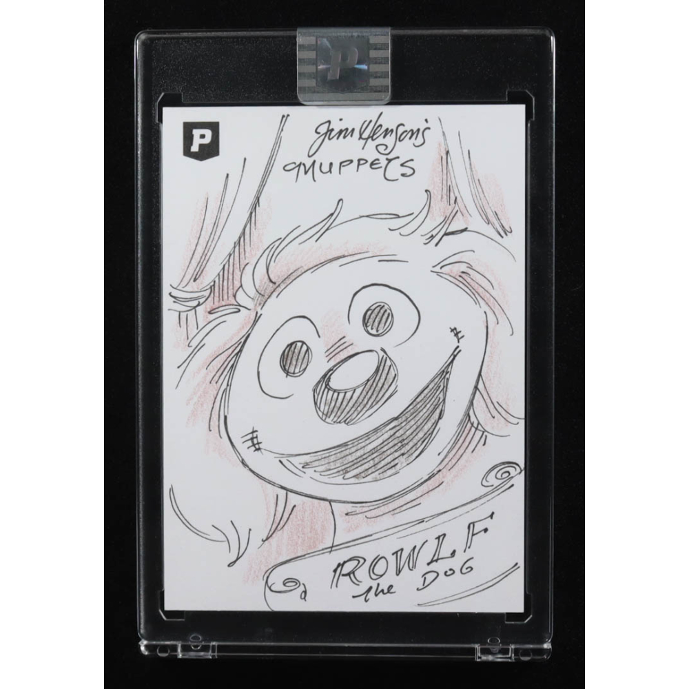 Rowlf The Dog | The Muppets | Original Art Sketch Card by Guy Gilchrist (1/1 Original Art) at PristineAuction.com