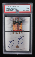 Jimmie Johnson 2000 SP Authentic Sign of the Times #JI (PSA 9) at PristineAuction.com