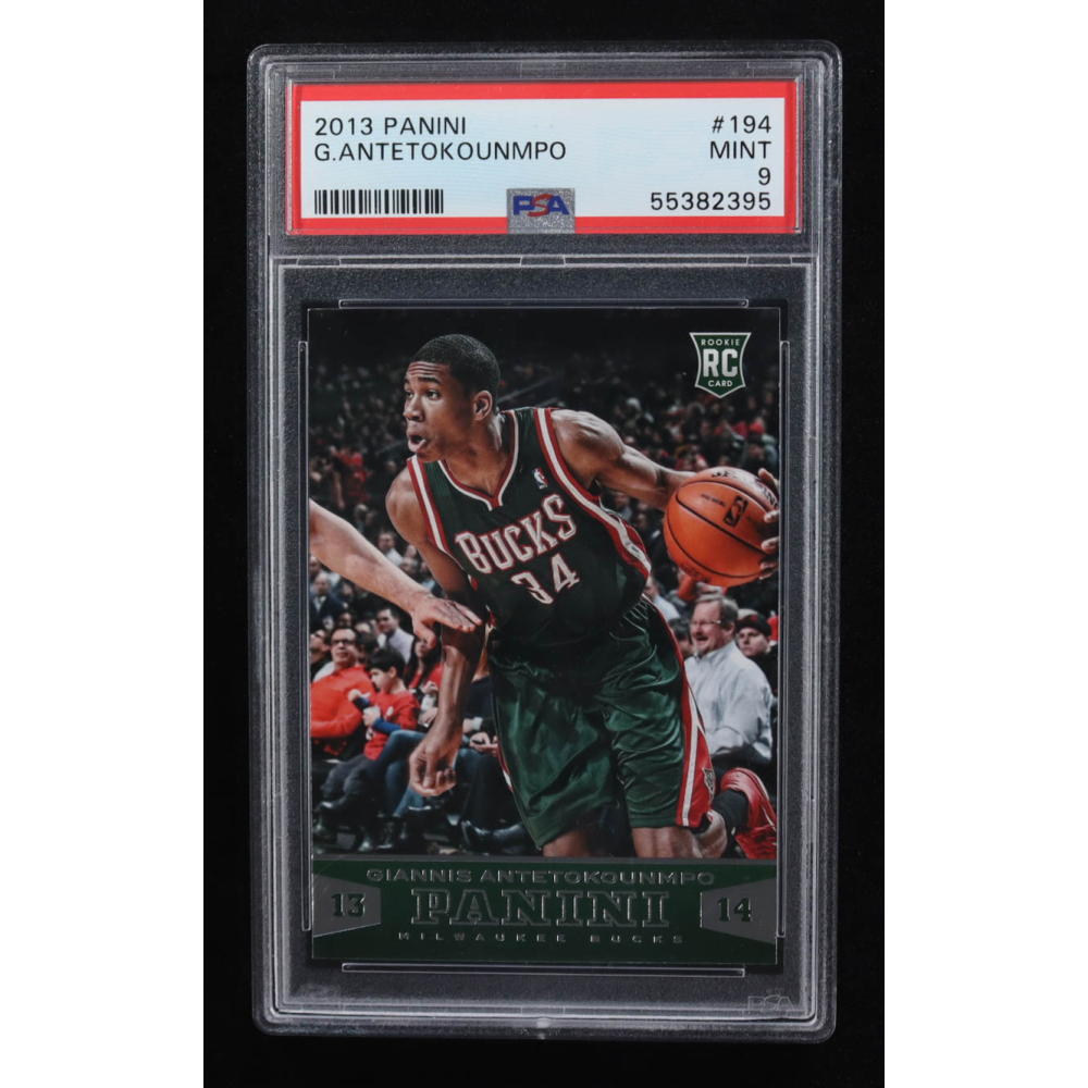 Giannis Antetokounmpo 2013-14 Panini #194 (PSA 9) at PristineAuction.com