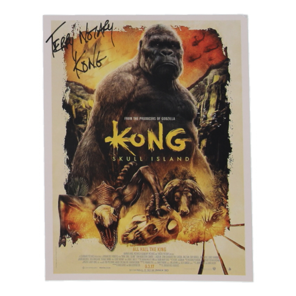 Terry Notary Signed "Kong: Skull Island" 8.5x11 Poster Inscribed "Kong" (JSA) at PristineAuction.com