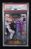 Paul Skenes 2024 Wild Card Auto Mania Hex Checkerboard Mt. Rushmore #AMAH-PS #13/15 (PSA 10) at PristineAuction.com